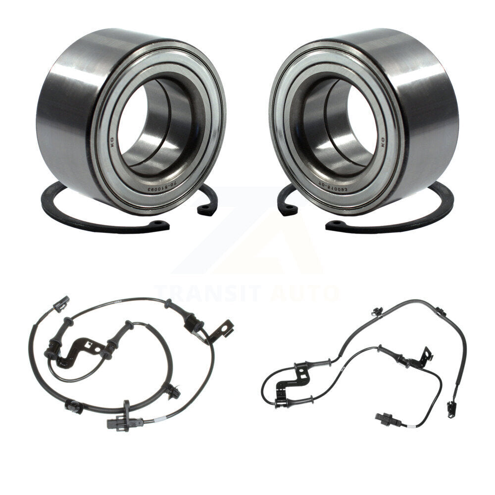 Wheel Bearing And ABS Sensor Front Kit For Kia Forte Forte5 Koup with Harness