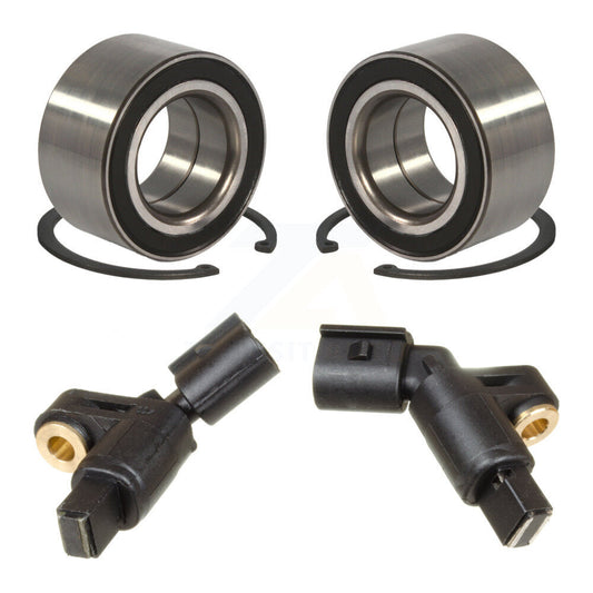 Wheel Bearing And ABS Sensor Front Kit For Volkswagen Cabrio Jetta Golf Passat