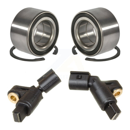 Wheel Bearing ABS Sensor Front Kit For Volkswagen Jetta Golf Beetle City Audi TT