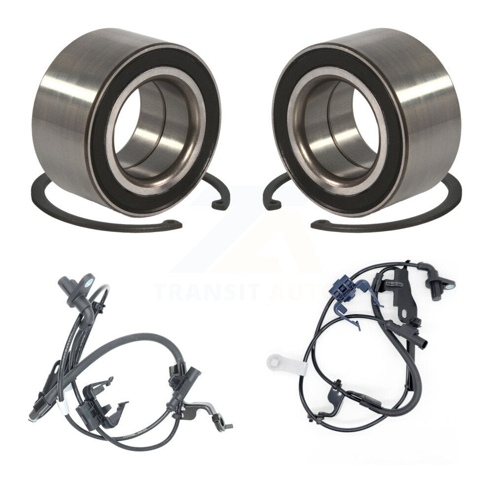 Wheel Bearing Sensor Front Kit For 09-16 Toyota Venza 3.5L/2.7L with 4-Wheel ABS