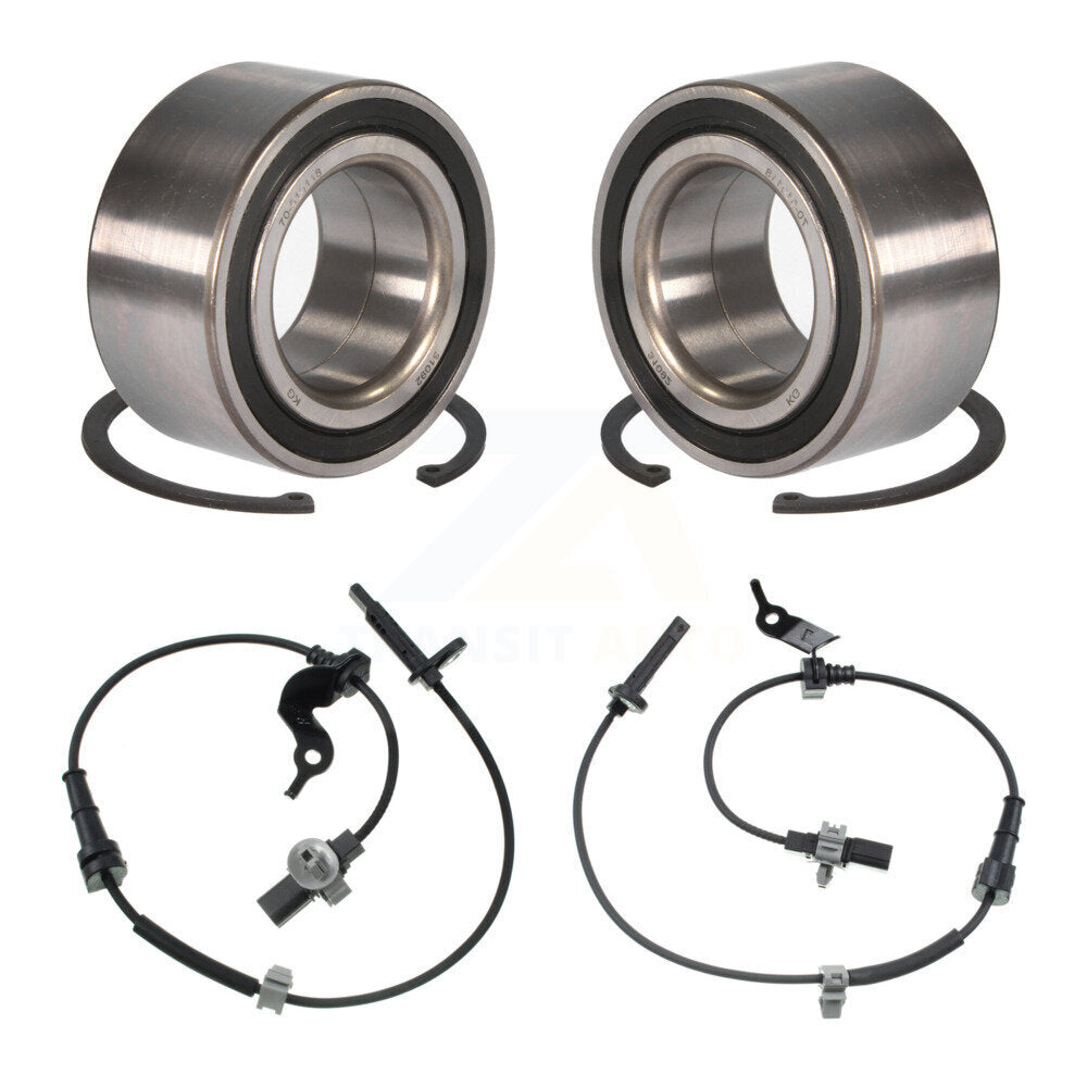 Wheel Bearing And ABS Sensor Front Kit For Honda Accord Acura TLX