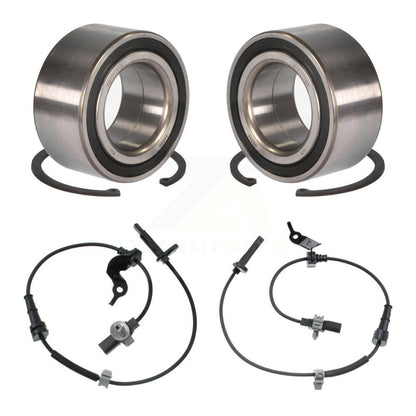 Wheel Bearing And ABS Sensor Front Kit For Honda Accord Acura TLX