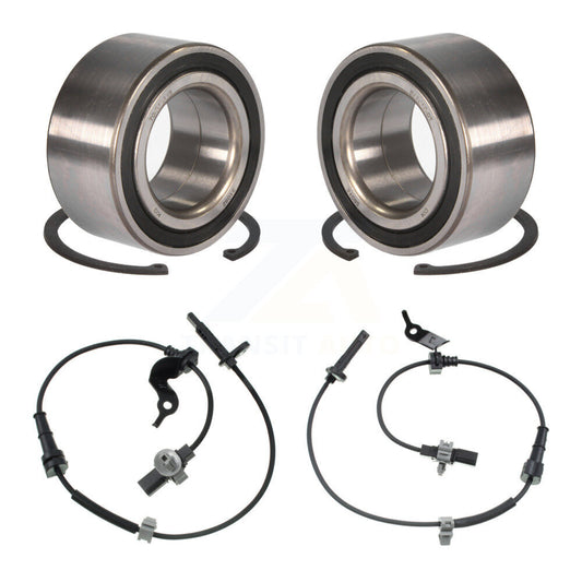 Wheel Bearing And ABS Sensor Front Kit For Honda Accord Acura TLX