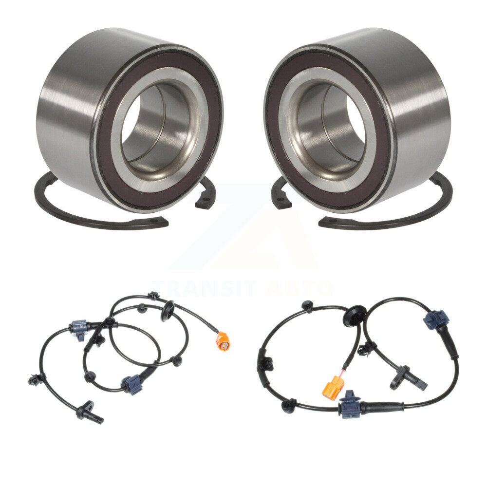 Wheel Bearing Sensor Front Kit For Honda Fit 1.5L with 4-Wheel ABS Harness