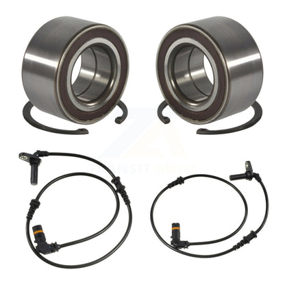 Wheel Bearing & ABS Sensor Front Kit For Mercedes-Benz E350 CLS550 E550 E63 AMG