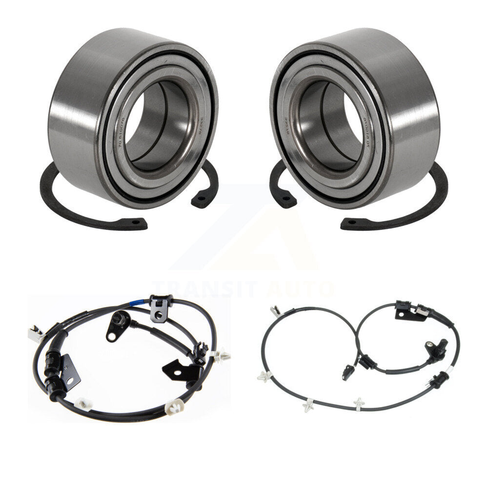 Wheel Bearing And ABS Sensor Front Kit For Hyundai Tiburon 2.7L with 4-Wheel