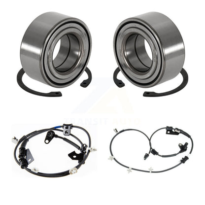 Wheel Bearing And ABS Sensor Front Kit For Hyundai Tiburon 2.7L with 4-Wheel