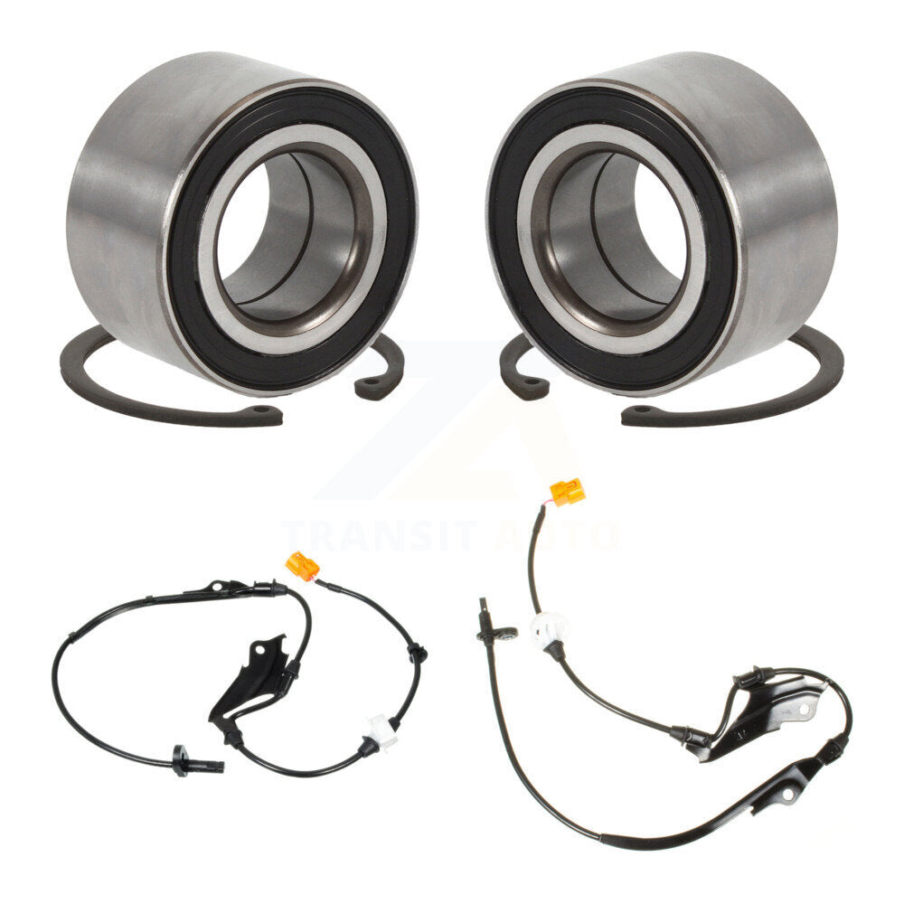 Wheel Bearing And ABS Sensor Front Kit For Honda Accord Acura TSX