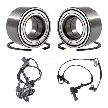 Wheel Bearing And ABS Sensor Front Kit For Ford Fusion Lincoln MKZ Mercury Milan