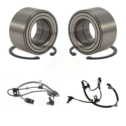 Wheel Bearing ABS Sensor Front Kit For 2010 Hyundai Accent 1.6L with 4-Wheel