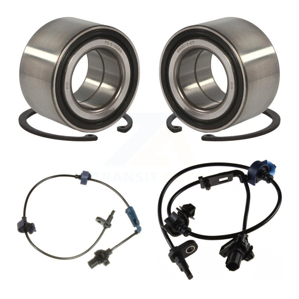 Wheel Bearing And ABS Sensor Front Kit For Honda Civic