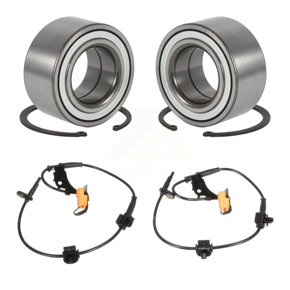 Wheel Bearing & Sensor Front Kit For 2004 Honda Element LX with 2.4L 4-Wheel ABS
