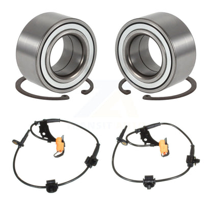 Wheel Bearing Sensor Front Kit For 03-11 Honda Element EX with 2.4L 4-Wheel ABS