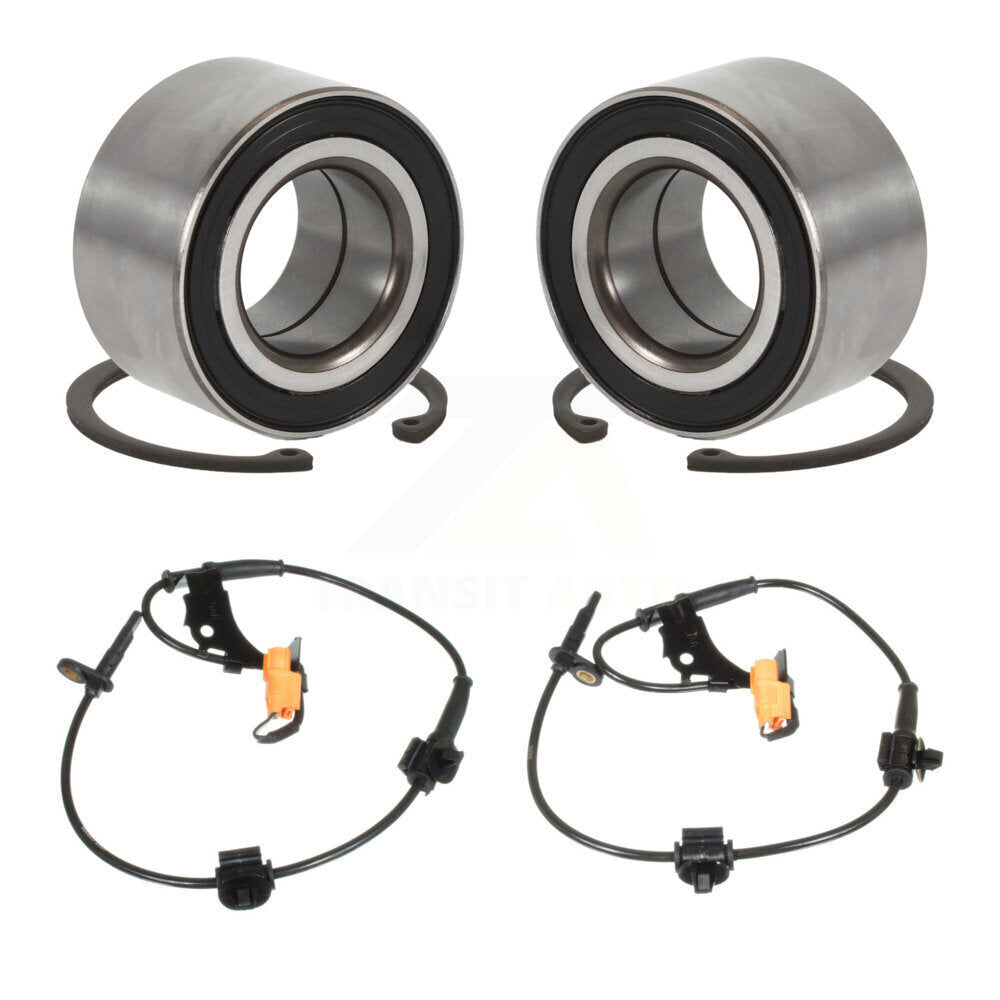 Wheel Bearing Sensor Front Kit For 07-10 Honda Element SC with 2.4L 4-Wheel ABS