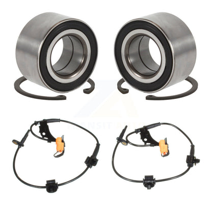 Wheel Bearing Sensor Front Kit For 07-10 Honda Element SC with 2.4L 4-Wheel ABS