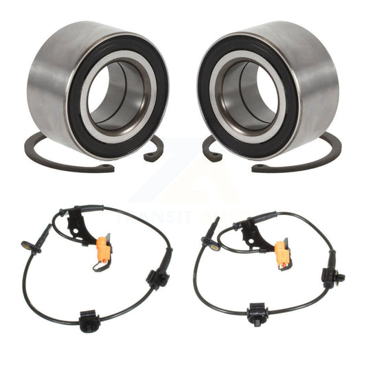 Wheel Bearing Sensor Front Kit For 07-10 Honda Element SC with 2.4L 4-Wheel ABS