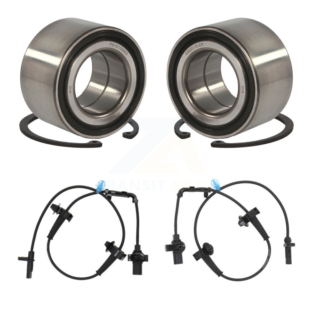 Wheel Bearing Sensor Front Kit For 2014-2015 Honda Civic 1.8L 1.5L with Harness
