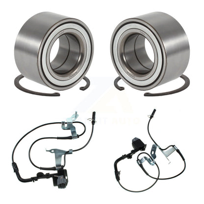 Wheel Bearing & Sensor Front Kit For Mazda 6 3.7L with 4-Wheel ABS Harness