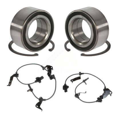 Wheel Bearing And ABS Sensor Front Kit For Honda Accord Crosstour with Harness