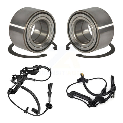 Wheel Bearing ABS Sensor Front Kit For Ford Escape Mercury Mariner with Harness