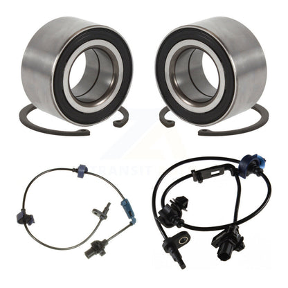 Wheel Bearing & ABS Sensor Front Kit For 2007-2008 Honda Civic 4 doors with 2.0L