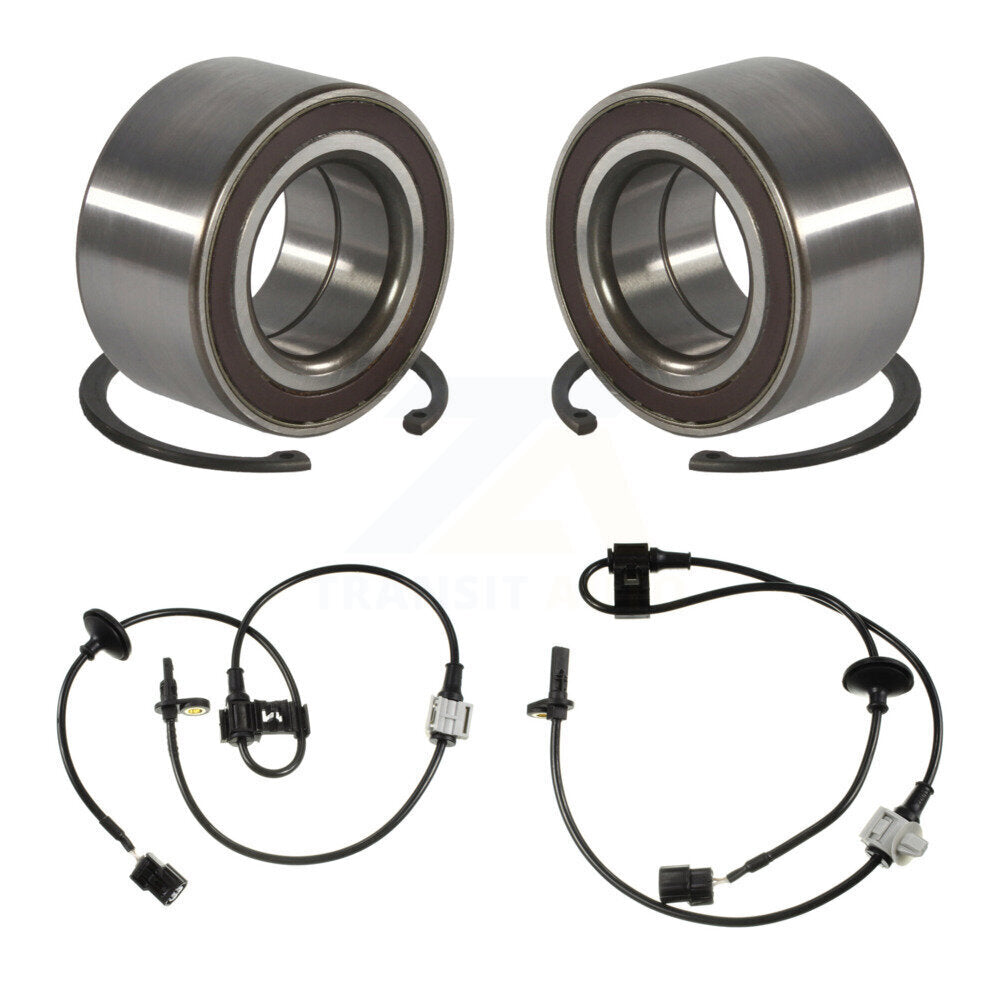 Wheel Bearing Sensor Front Kit For 2007-2010 Honda Odyssey 3.5L with 4-Wheel ABS