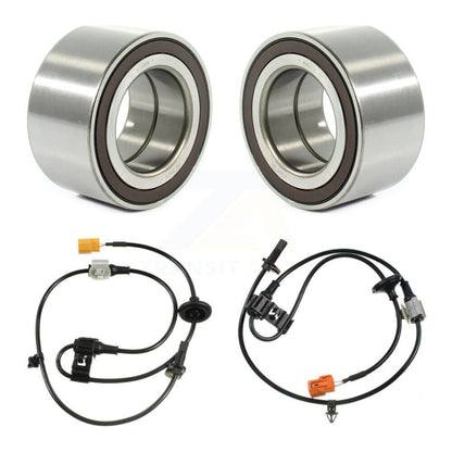 Wheel Bearing & Sensor Front Kit For 06-14 Honda Ridgeline 3.5L with 4-Wheel ABS