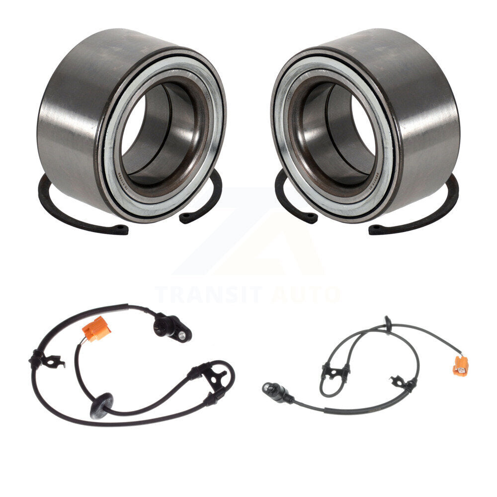Wheel Bearing & Sensor Front Kit For Acura MDX Honda Pilot 3.5L with 4-Wheel ABS