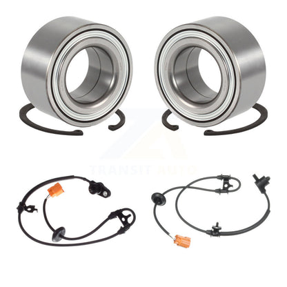 Wheel Bearing & Sensor Front Kit For Honda Pilot Acura MDX 3.5L with 4-Wheel ABS