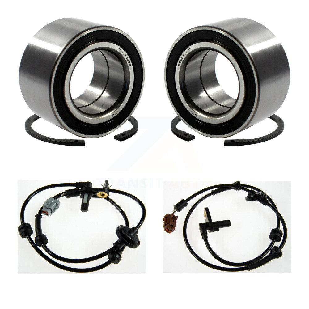 Wheel Bearing And ABS Sensor Front Kit For 2002-2006 Nissan Altima with Harness