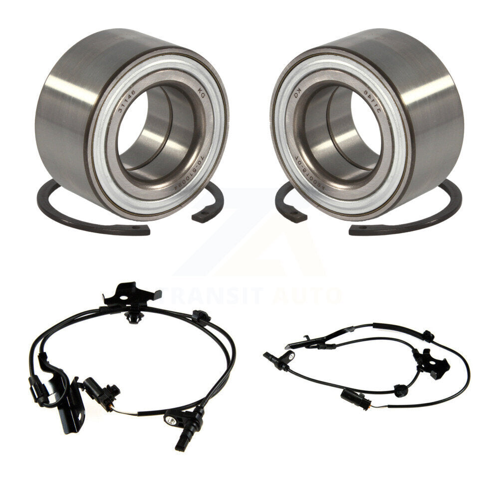 Wheel Bearing And ABS Sensor Front Kit For Toyota Prius V with Harness