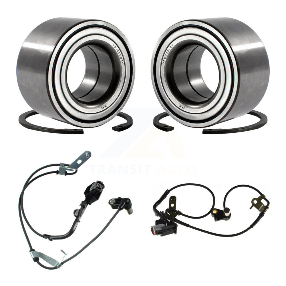 Wheel Bearing And ABS Sensor Front Kit For Mazda 6 with Harness