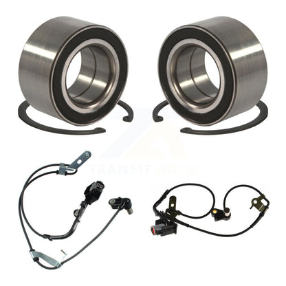 Wheel Bearing ABS Sensor Front Kit For Mazda 6 Mazdaspeed with 2.3L 4-Wheel