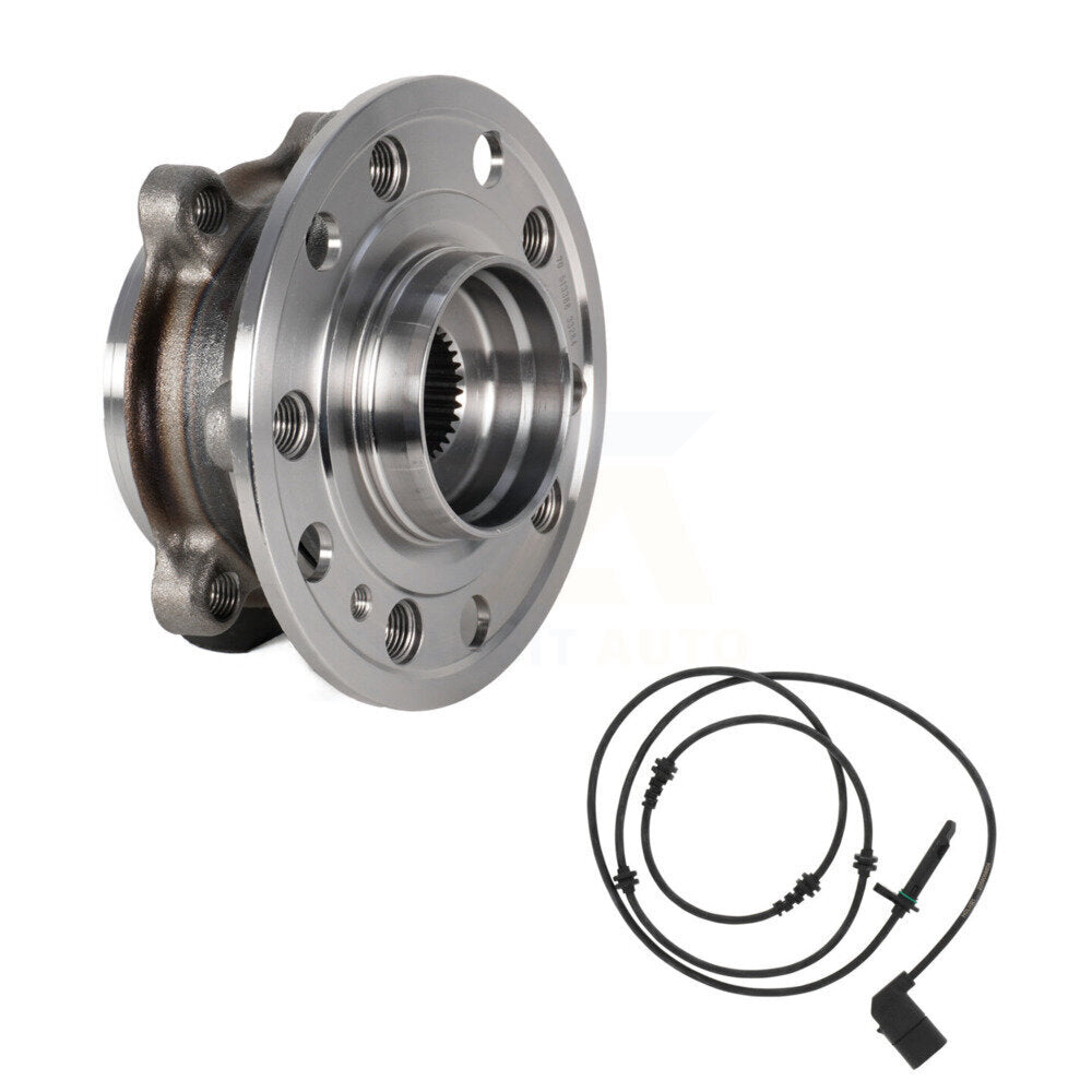 Wheel Hub Bearing ABS Sensor Front Kit For Mercedes-Benz C300 C400 with Harness