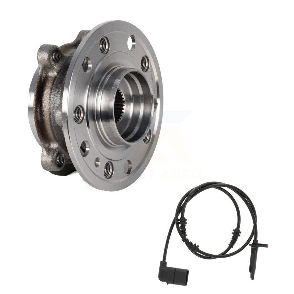 Wheel Hub Bearing And ABS Sensor Front Kit For Mercedes-Benz C300 with Harness