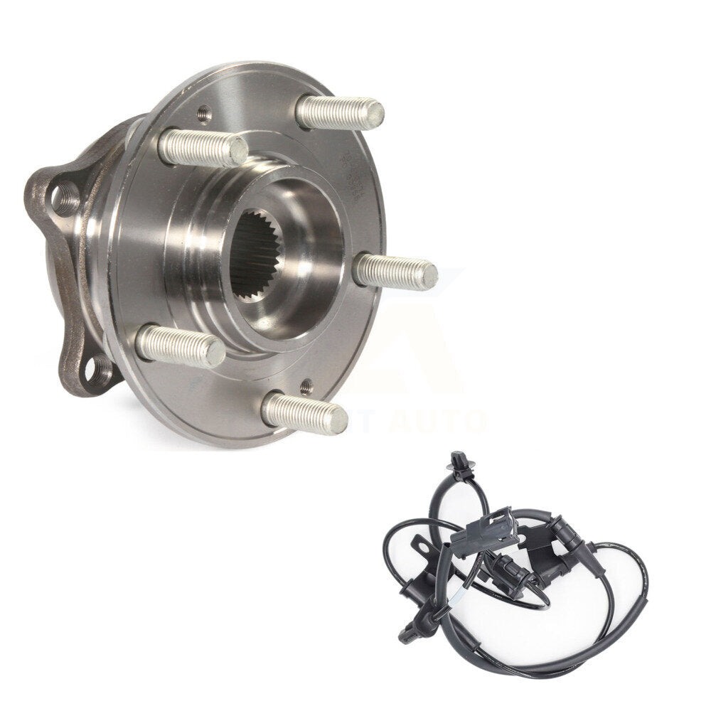 Wheel Hub Bearing Sensor Front Kit For 2015 Hyundai Sonata 2.4L with 4-Wheel ABS