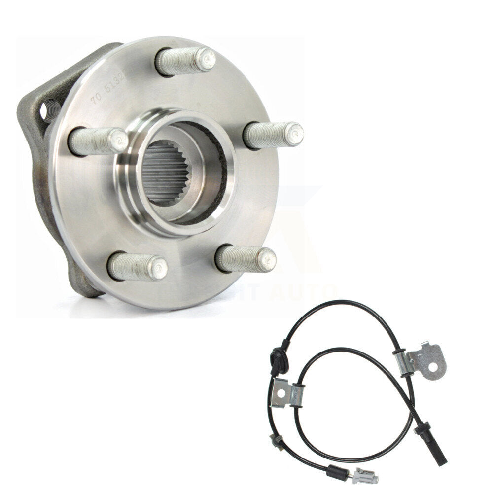 Wheel Hub Bearing And ABS Sensor Front Kit For Subaru Impreza Forester WRX