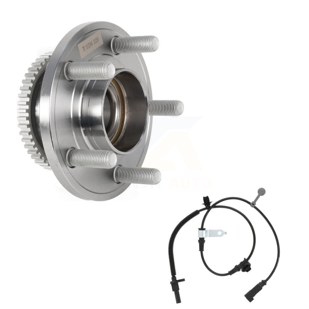 Wheel Hub Bearing And ABS Sensor Front Kit For Ford Mustang