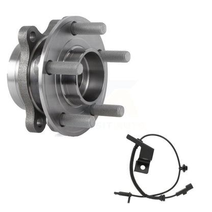 Wheel Hub Bearing And ABS Sensor Front Kit For Ford Edge Lincoln Nautilus MKX
