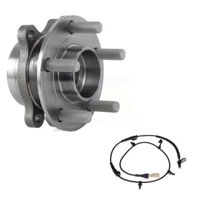 Wheel Hub Bearing Sensor Front Kit For Ford Edge 3.5L/2.0L/2.7L with 4-Wheel ABS
