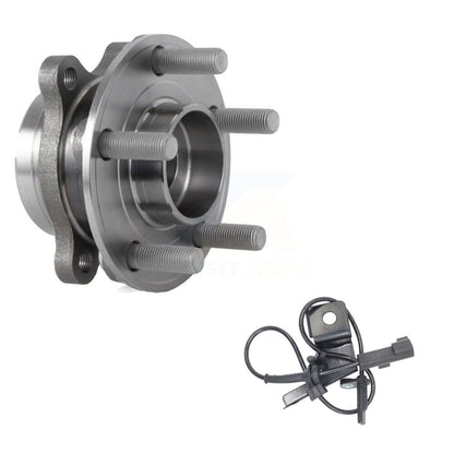 Wheel Hub Bearing And ABS Sensor Front Kit For Ford Fusion Lincoln MKZ