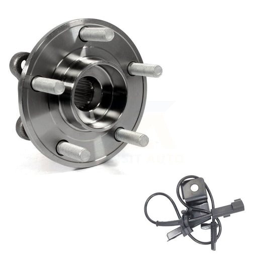 Wheel Hub Bearing Sensor Front Kit For Ford Fusion Lincoln MKZ Police Responder