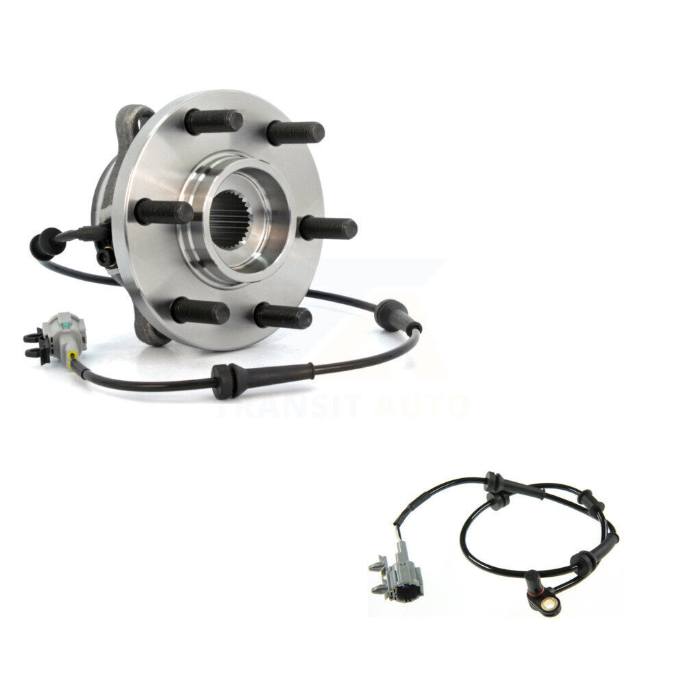 Wheel Hub Bearing Extra ABS Sensor Front Kit For Nissan Frontier Suzuki Equator