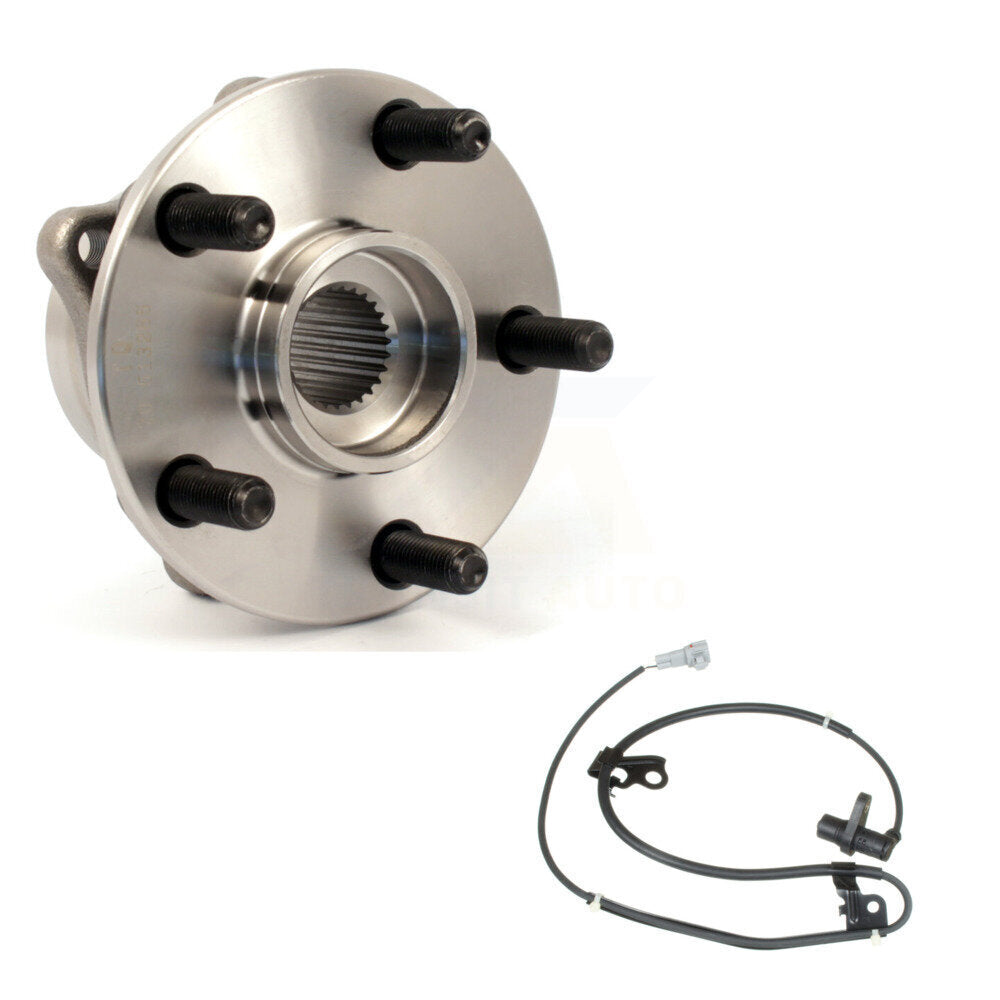 Wheel Hub Bearing Sensor Front Kit For 04-09 Toyota Prius 1.5L with 4-Wheel ABS