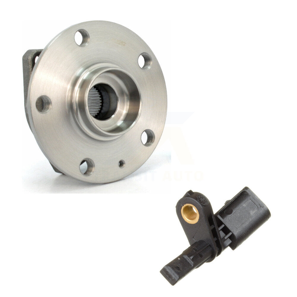 Wheel Hub Bearing And ABS Sensor Front Kit For Volkswagen R32