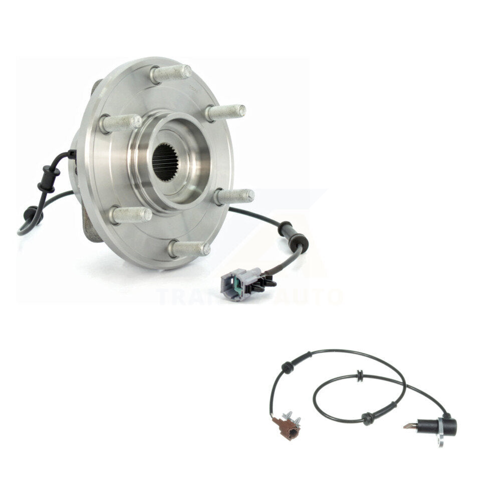 Wheel Hub Bearing And Extra ABS Sensor Front Kit For Nissan Pathfinder