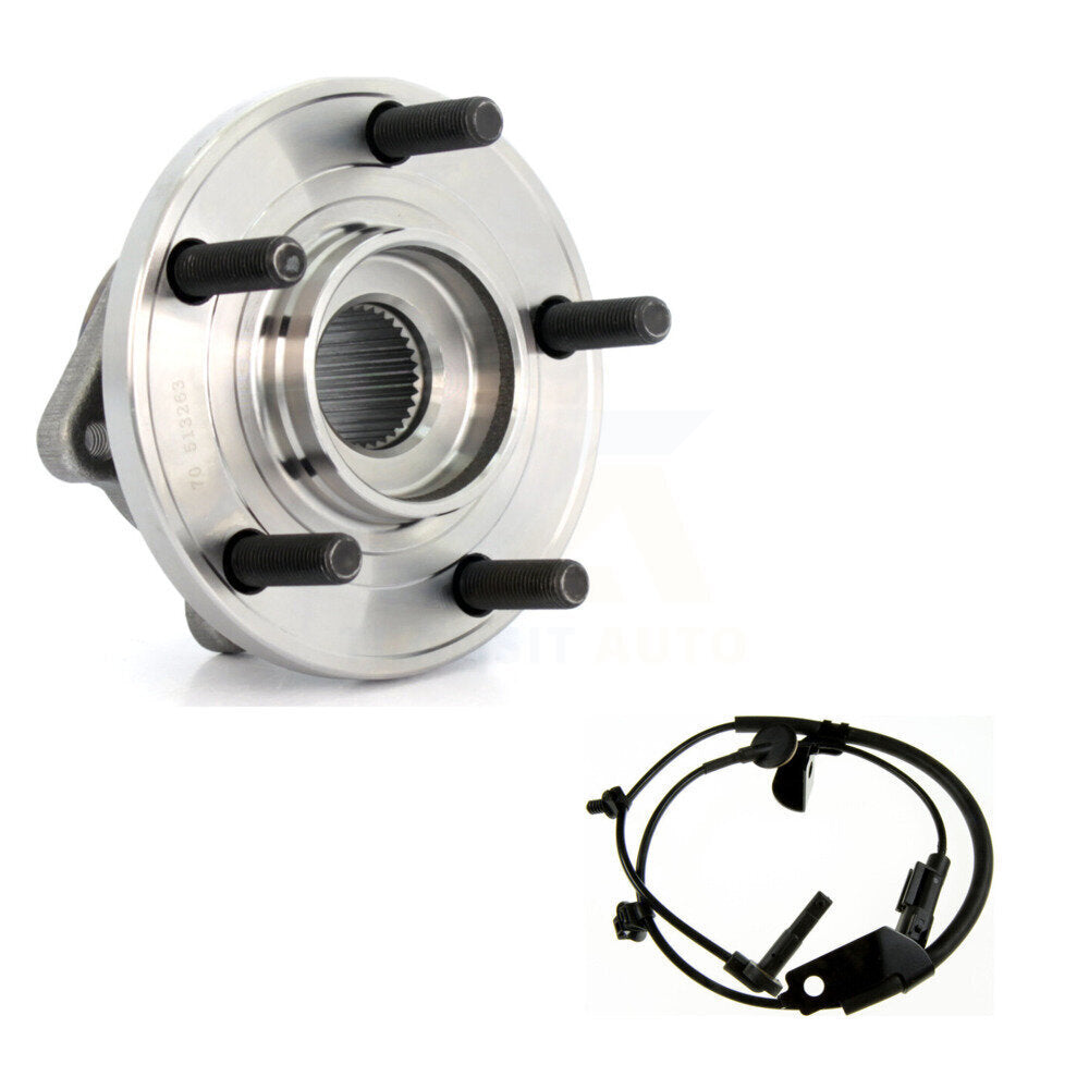 Wheel Hub Bearing & ABS Sensor Front Kit For Chrysler 200 Dodge Avenger Sebring