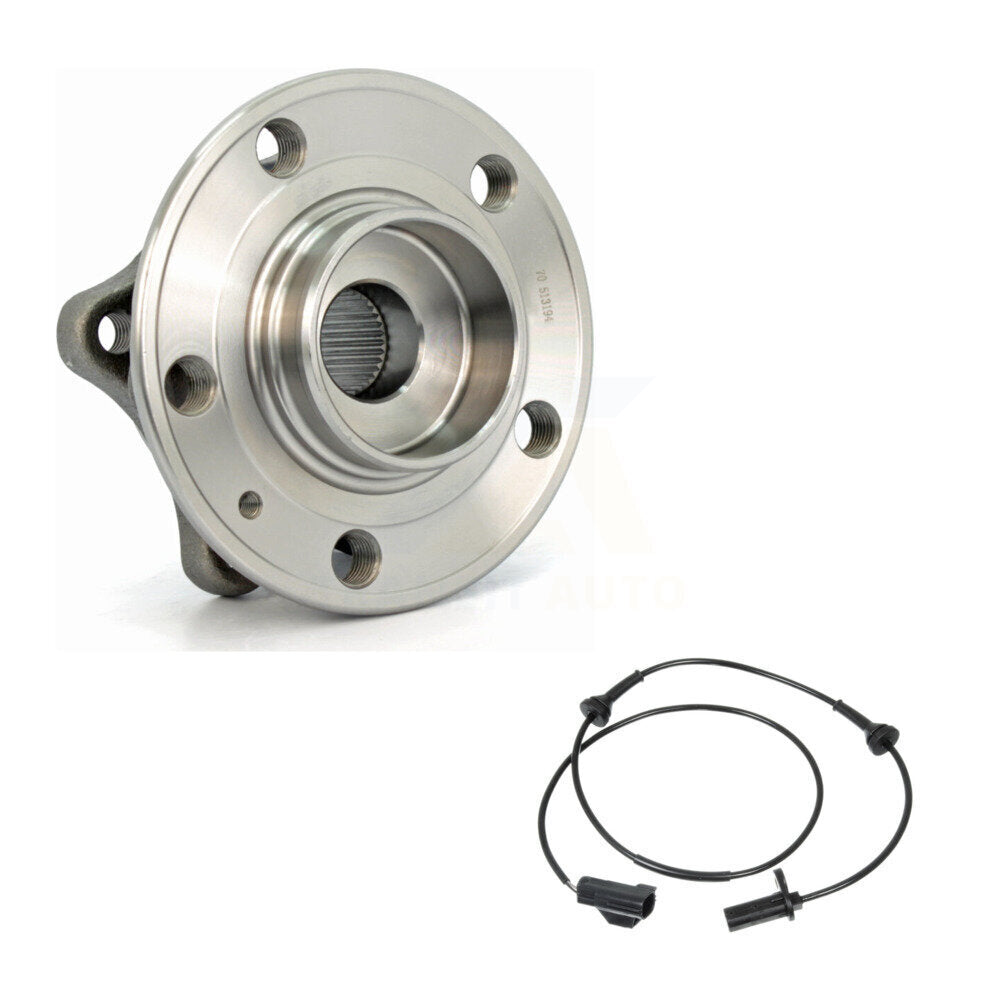 Wheel Hub Bearing & ABS Sensor Front Kit For Volvo S60 XC70 V70 S80 with Harness