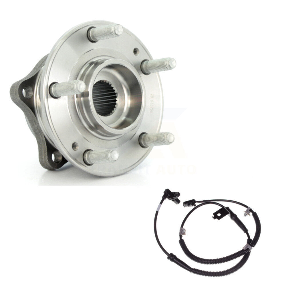 Wheel Hub Bearing & Sensor Front Kit For 2007-2009 Hyundai Santa Fe with Harness