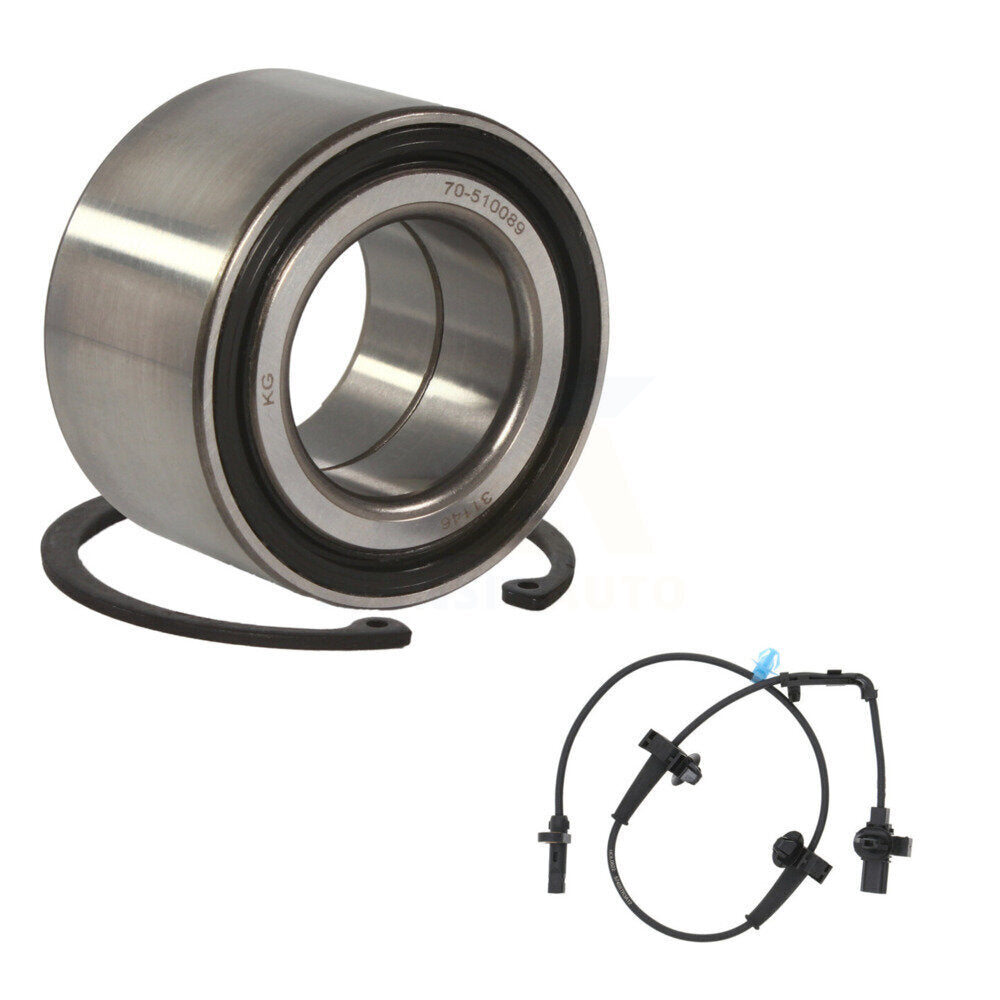 Wheel Bearing Sensor Front Kit For 2014-2015 Honda Civic 1.8L 1.5L with Harness
